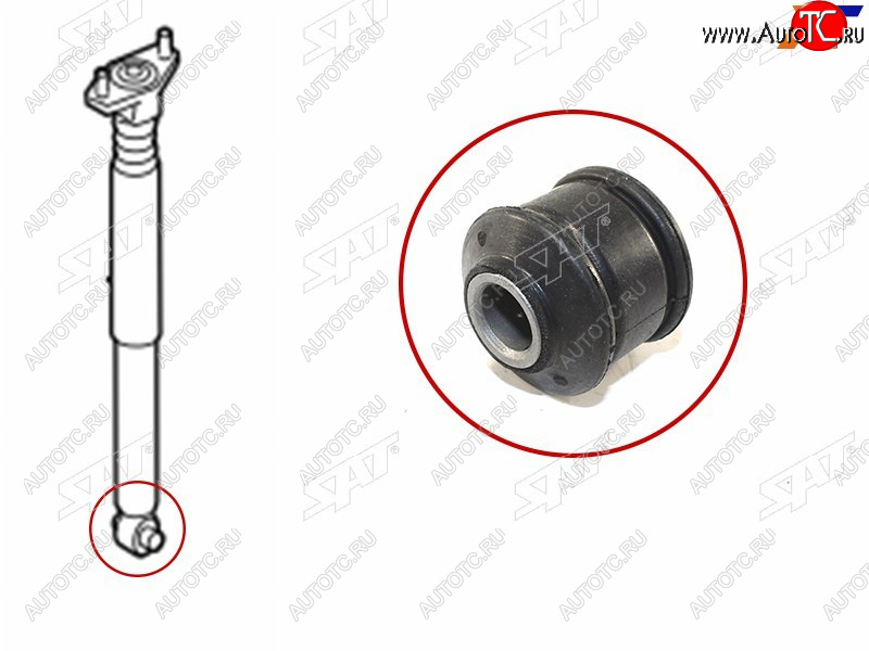 369 р. Сайлентблок Ford Focus 04-11  Mazda 3 08-13  Ford C-MAX 03-07  Mazda 3 MPS 09-13  Axela 09-13 SAT ST-BBM2-28-910D  с доставкой в г. Воронеж