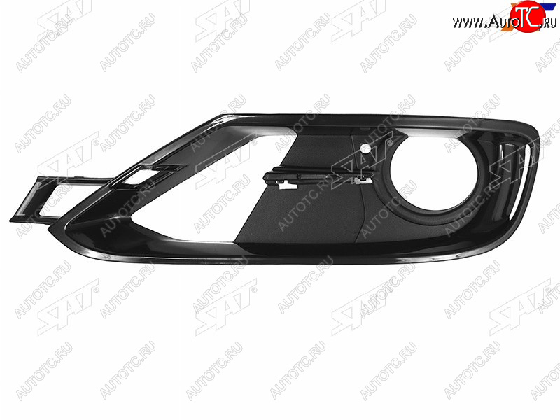 1 669 р. Левая оправа ПТФ SAT BMW 3 серия F30 седан дорестайлинг (2012-2015)  с доставкой в г. Воронеж