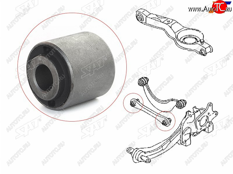 225 р. Сайлентблок заднего нижнего поперечного рычага MAZDA 3  MAZDA 5PREMACY 05-  FORD C-MAX 03-10  FO SAT ST-BP4K-28-500D  с доставкой в г. Воронеж