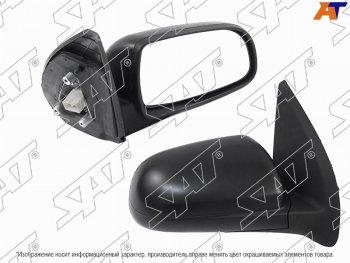 2 999 р. Зеркало Chevrolet Aveo 05-11  Daewoo Gentra 05-11  Ravon Nexia R3 16-20 (Справа Регулировка 3 ко SAT ST-CVA5-940-C1  с доставкой в г. Воронеж. Увеличить фотографию 1