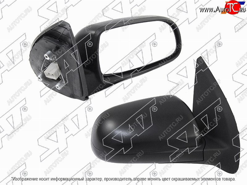 2 999 р. Зеркало Chevrolet Aveo 05-11  Daewoo Gentra 05-11  Ravon Nexia R3 16-20 (Справа Регулировка 3 ко SAT ST-CVA5-940-C1  с доставкой в г. Воронеж