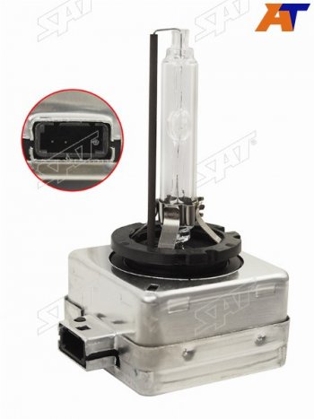 1 579 р. Лампа головного освещения газоразрядная D1S 35W 85V 4300K SAT ST-D1S-4300K  с доставкой в г. Воронеж. Увеличить фотографию 1