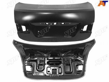 Крышка багажника SAT Nissan Almera G15 седан (2012-2019) (под один молдинг для RUS)