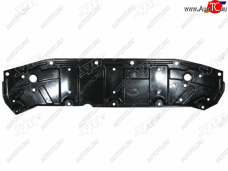 999 р. Защита переднего бампера (пыльник) SAT Nissan Almera G15 седан (2012-2019)  с доставкой в г. Воронеж