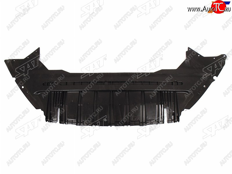979 р. Защита переднего бампера (пыльник) SAT  Ford Mondeo (2010-2014) Mk4,BD рестайлинг, седан, Mk4,DG рестайлинг, универсал  с доставкой в г. Воронеж