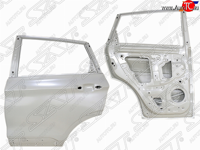 16 499 р. Дверь задняя LH SAT Geely Coolray SX11 дорестайлинг (2018-2023) (неокрашенная)  с доставкой в г. Воронеж