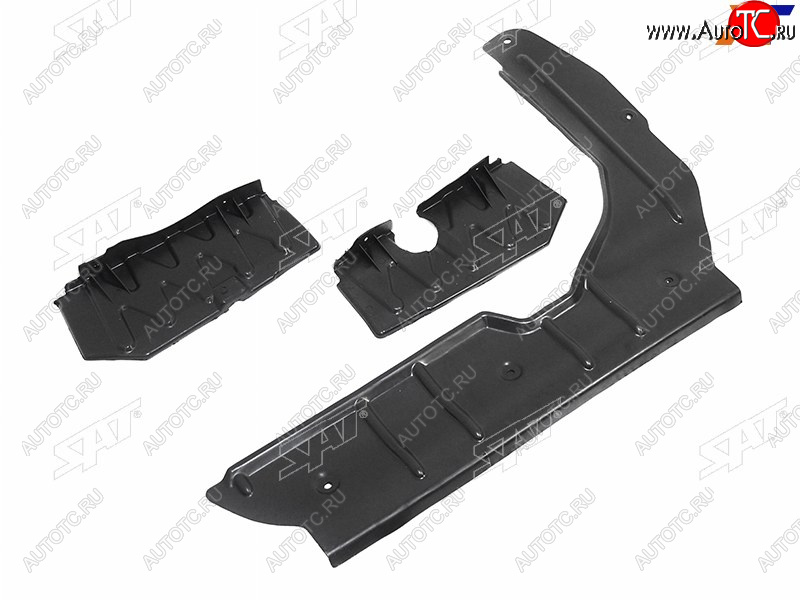 1 239 р. Защита двигателя KIA RIO 05-11HYUNDAI ACCENT 06-10 из 3х частей SAT ST-HNA5-025-0  с доставкой в г. Воронеж
