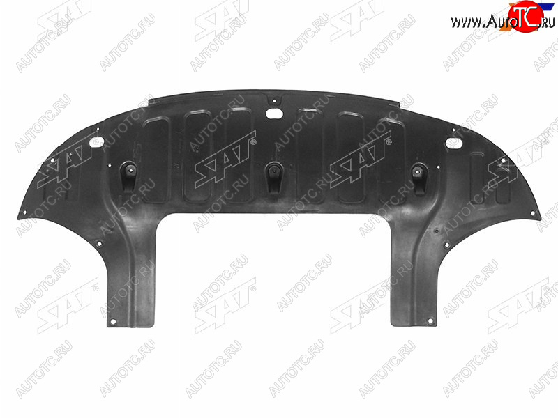 1 259 р. Защита переднего бампера (пыльник) SAT  KIA Rio  4 FB (2016-2020) дорестайлинг седан  с доставкой в г. Воронеж