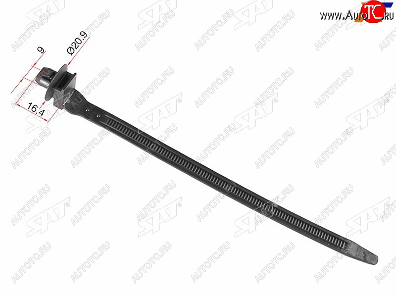 225 р. Клипса хомут эл. проводки TOYOTALEXUS (1 шт.) SAT ST-KJ-2350  с доставкой в г. Воронеж