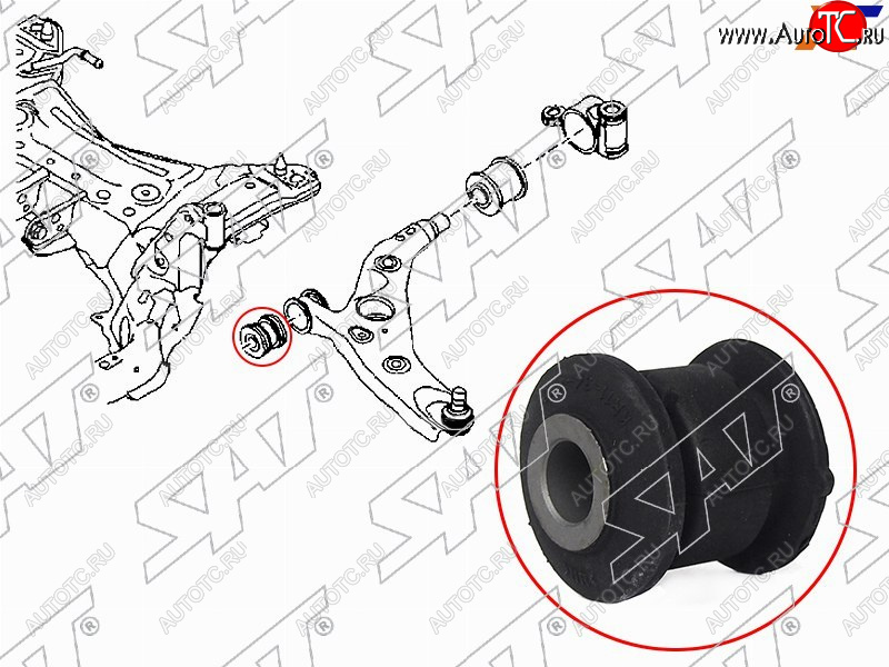 399 р. Сайлентблок Honda Civic 00-06  Civic Ferio 00-05  CR-V 01-06  Stream 00-06  Mazda 3 13-19  6 12 SAT ST-KR11-34-470  с доставкой в г. Воронеж