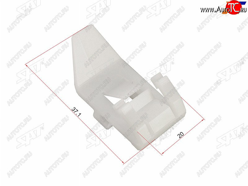 23 р. Клипса молдинга HONDA (1 шт.) SAT ST-M10565  с доставкой в г. Воронеж