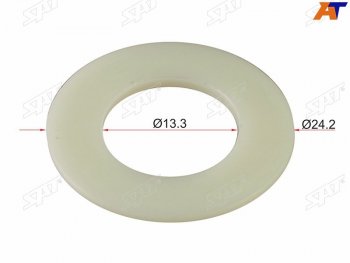 68 р. Шайба пластиковая 13,3x24,2 (1 шт.) SAT ST-M11399  с доставкой в г. Воронеж. Увеличить фотографию 1