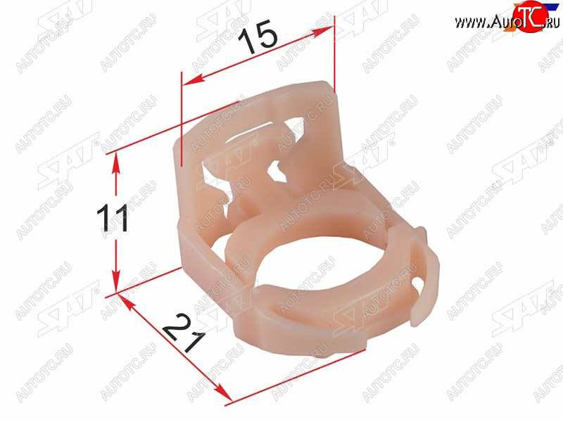 13 р. Хомут эл. проводки FORD (1 шт.)                                                                      SAT ST-M12480  с доставкой в г. Воронеж