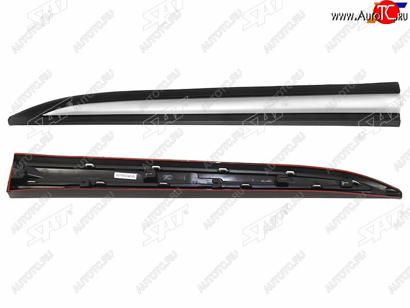 1 999 р. Накладка на дверь LH передняя SAT Mitsubishi Outlander GF 3-ий рестайлинг (2018-2022)  с доставкой в г. Воронеж