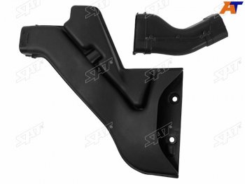 3 499 р. Воздухозаборник Mitsubishi Lancer 07-17  Galant Fortis 07-15  Lancer Evolution 07-17 SAT ST-MBW5-301-A0  с доставкой в г. Воронеж. Увеличить фотографию 1