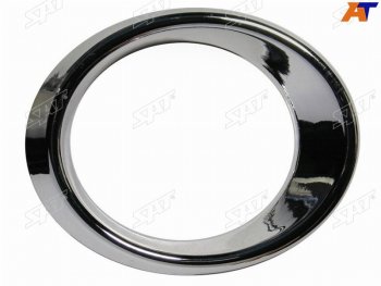 Правая оправа ПТФ SAT Mercedes-Benz C-Class W204 дорестайлинг седан (2007-2011) (хром)