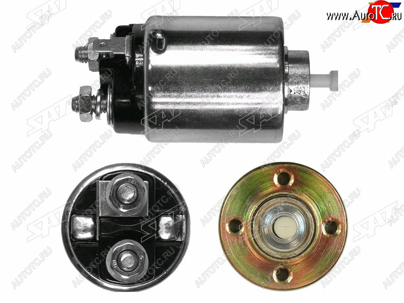 1 239 р. Втягивающее реле стартера MAZDA 323SUZUKI SX4NISSAN MARCH K10 82-91 (4 креп.отв.) SAT ST-MD611040  с доставкой в г. Воронеж
