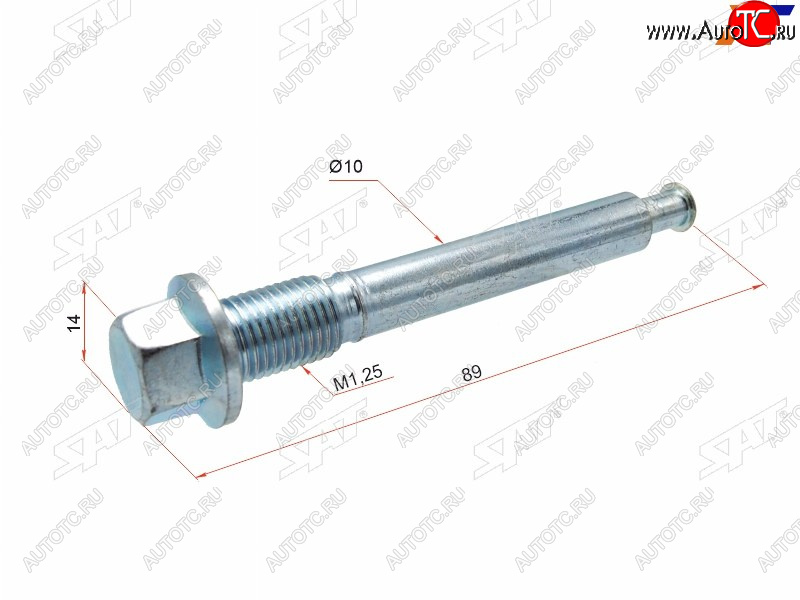 107 р. Направляющая суппорта FR MITSUBISHI OUTLANDER CW# 2006-2012 SAT ST-MR475896  с доставкой в г. Воронеж