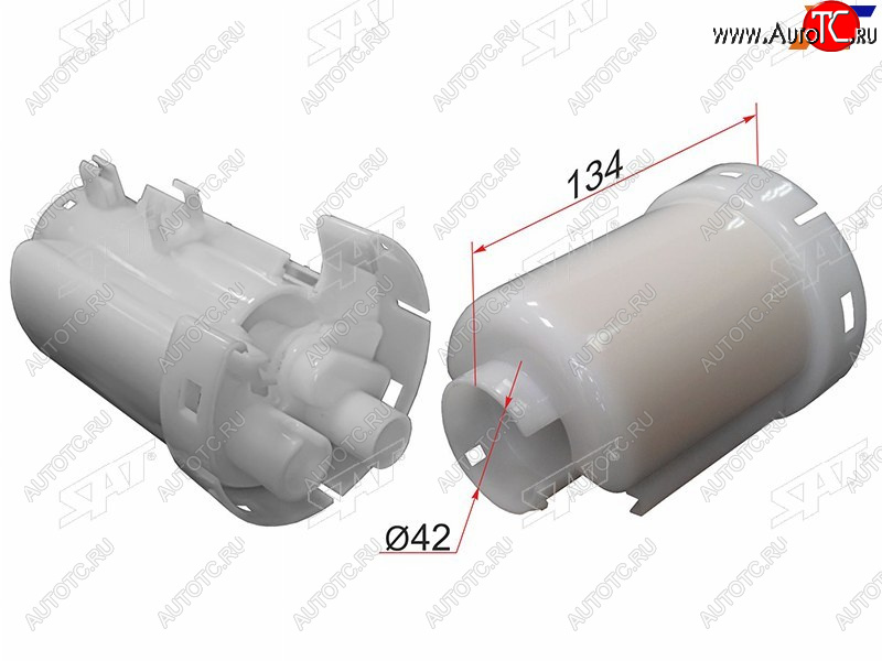 719 р. Фильтр топливный MITSUBISHI PAJERO 6G74,6G75 99-12COLT 02-10 SAT ST-MR529135  с доставкой в г. Воронеж