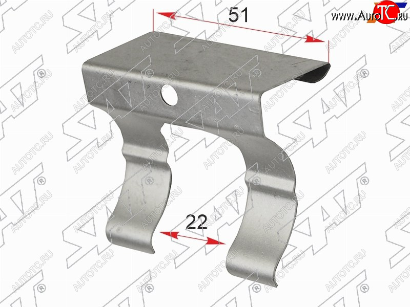 199 р. Скоба крепления форсунки омывателя TOYOTALEXUSMAZDA SAT ST-NH54-51-829  с доставкой в г. Воронеж