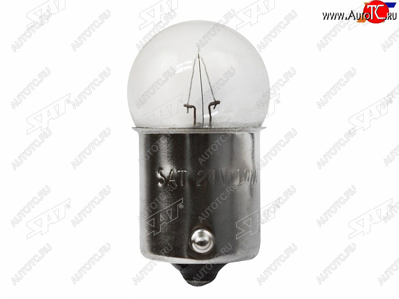 17 р. Лампа дополнительного освещения 24V R10W                                                             SAT ST-R10W-24V  с доставкой в г. Воронеж