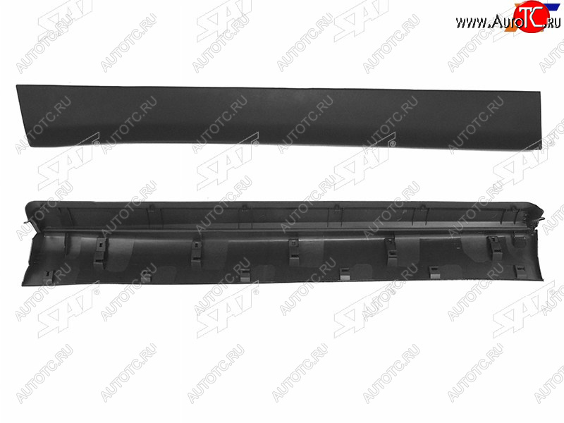 2 779 р. Накладка двери Toyota Highlander 13-20 (Спереди Слева Снизу) SAT ST-TYG4-040M-2  с доставкой в г. Воронеж