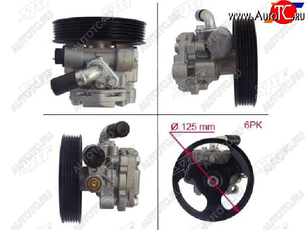 6 999 р. Насос ГУР MAZDA 3 1,41,6 03- SAT ST-VP123  с доставкой в г. Воронеж