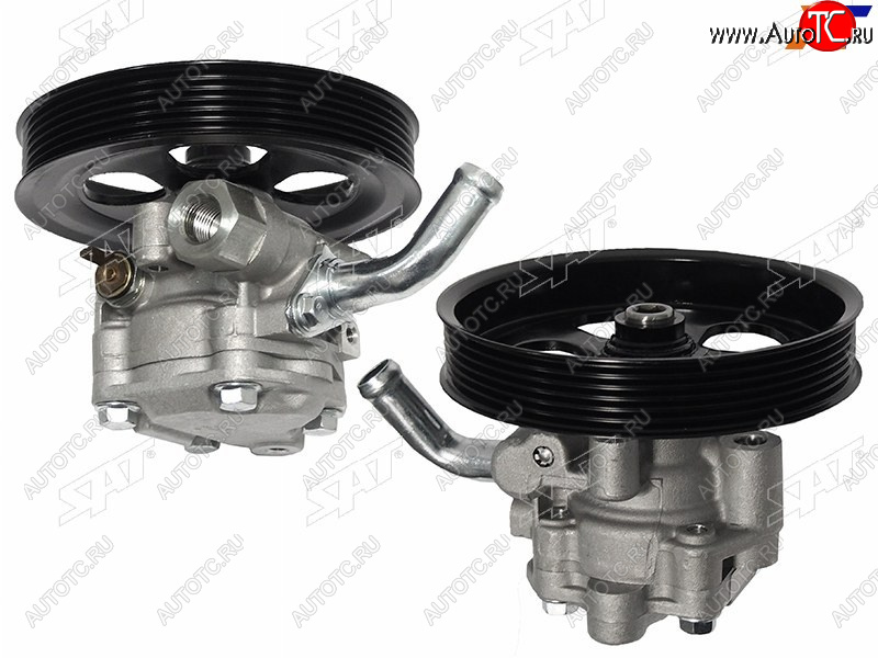 6 749 р. Насос ГУР MITSUBISHI L200NATIVAPAJERO SPORT 2,5D 05- SAT ST-VP38  с доставкой в г. Воронеж