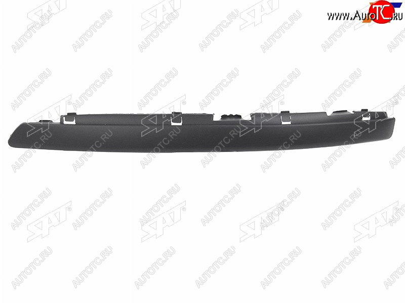 879 р. Левый молдинг оправы ПТФ SAT Volkswagen Jetta A5 седан (2005-2011) (Черный)  с доставкой в г. Воронеж