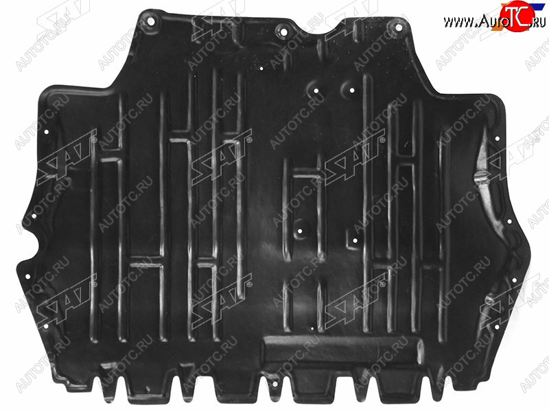 3 499 р. Защита двигателя Volkswagen Jetta 10-19  Passat 10-15  Skoda Superb 08-15  Yeti 09-18 SAT ST-VW27-025-0  с доставкой в г. Воронеж