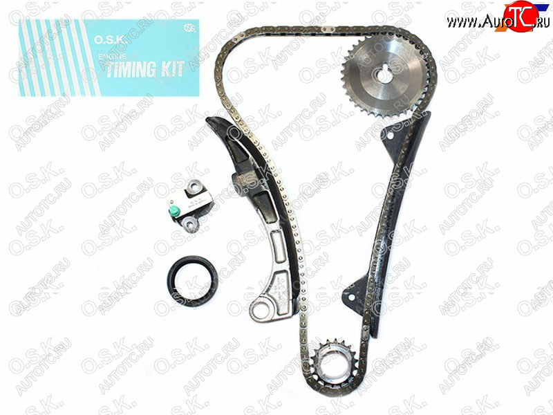 8 999 р. Комплект для замены цепи ГРМ TOYOTA 1KR-FE 05- (на 1NZ не подойдет) OSK T045K  с доставкой в г. Воронеж
