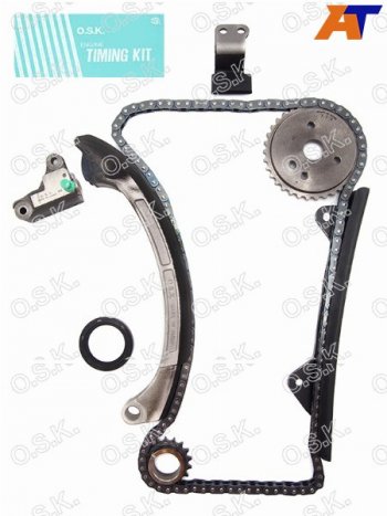10 999 р. Комплект для замены цепи ГРМ TOYOTA RUSHBBPASSOAVANZA 3SZ-VE 06-(на 1NZ не подйдет)               OSK T036K  с доставкой в г. Воронеж. Увеличить фотографию 2