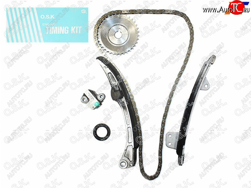 8 999 р. Комплект для замены цепи ГРМ TOYOTA VITZIST 2NZ-FE 99- OSK T028K  с доставкой в г. Воронеж