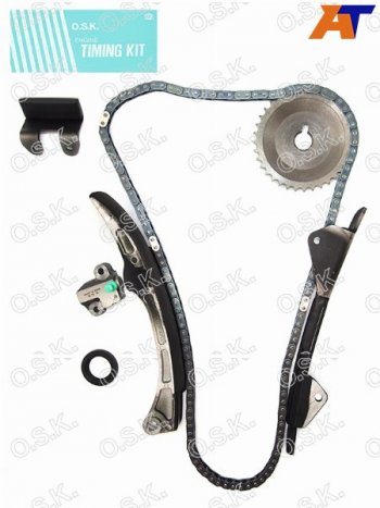 10 299 р. Комплект для замены цепи ГРМ TOYOTA 1NZ-FE1NZ-FXE 04- (цепь 13506-21060) OSK T046K  с доставкой в г. Воронеж. Увеличить фотографию 2