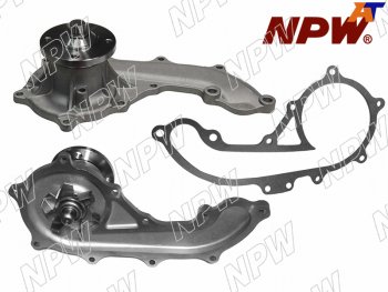 3 699 р. Насос водяного охлаждения TOYOTA 12TRFE3RZFE 03- (с прокладкой) NPW T-123  с доставкой в г. Воронеж. Увеличить фотографию 1