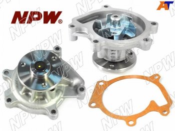 2 199 р. Насос водяного охлаждения TOYOTA 12SZFE 99- (с прокладкой) NPW T-128  с доставкой в г. Воронеж. Увеличить фотографию 2