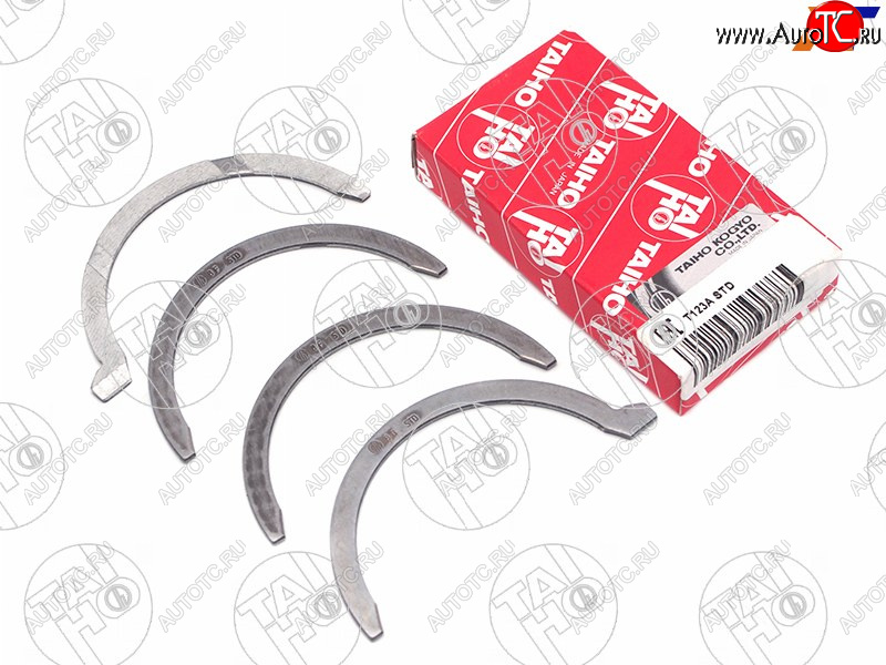 399 р. Полукольца коленвала к-т STD MITSUBISHI PAJERODIAMANT 6G716G72 86- TAIHO T123A STD  с доставкой в г. Воронеж