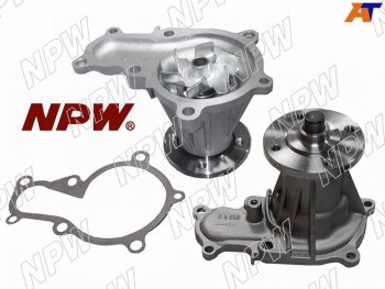 2 899 р. Насос водяного охлаждения TOYOTA 1GFE 90-98 (с прокладкой и шпильками) NPW T-111  с доставкой в г. Воронеж. Увеличить фотографию 2