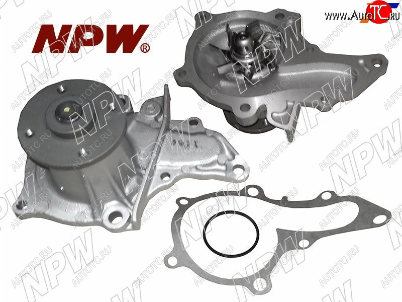2 269 р. Насос водяного охлаждения TOYOTA 4,5AFE 87-00 (с прокладкой) NPW T-93  с доставкой в г. Воронеж