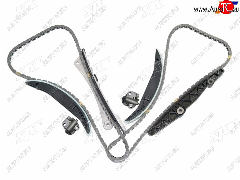 13 999 р. Комплект цепи ГРМ MAZDA AJ 3,0 V6 MPVTRIBUTE 00-FORD ESCAPEMAVERICK 01- SAT TK-MA134  с доставкой в г. Воронеж