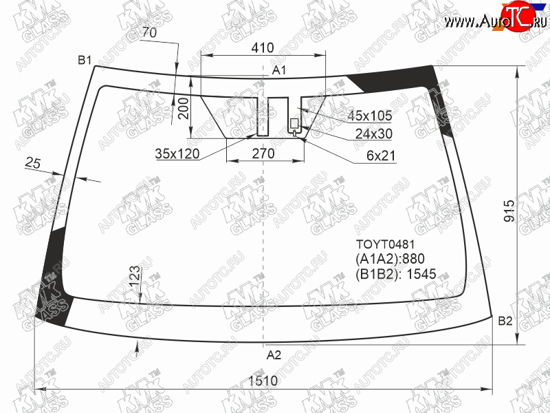 4 999 р. Стекло лобовое (Датчик дождя) Toyota Camry (XV70) 17-21  Camry USA 17-20                            KMK TOYT0481  с доставкой в г. Воронеж