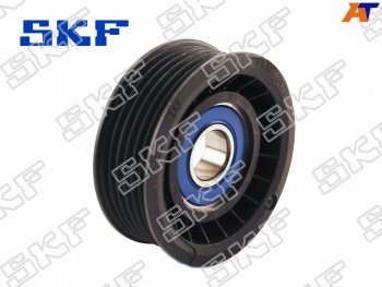 1 389 р. Ролик приводного ремня натяжителя FORD FIESTAFOCUSMAVERICKMONDEOTRANSITMAZDA 35MPV 1,8-2,3 SKF VKM34231  с доставкой в г. Воронеж. Увеличить фотографию 1