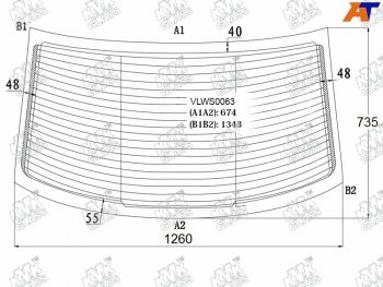 5 999 р. Стекло заднее (Цвет зеленый Обогрев 4D SED) Volkswagen Polo 09-20                                  KMK VLWS0063  с доставкой в г. Воронеж. Увеличить фотографию 1