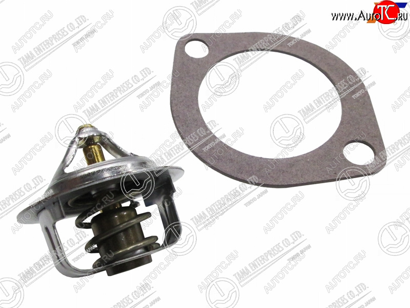 759 р. Термостат с прокладкой MITSUBISHI CHARIOTCOLTLANCERPAJEROL200 F6F8FE4G134G154G614G636G71 TAMA W52ER-88G  с доставкой в г. Воронеж