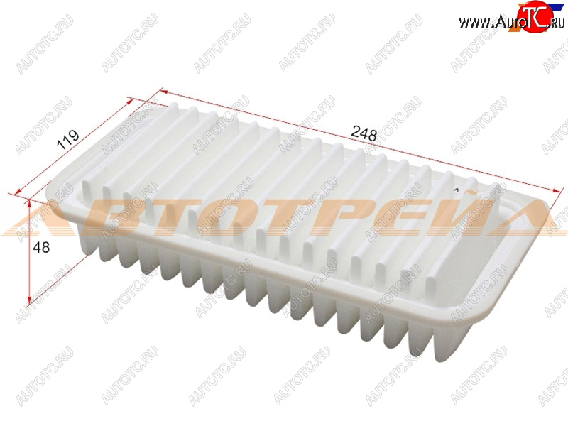 1 039 р. Фильтр воздушный MICRO  Toyota Corolla Axio  (E160) седан - Yaris ( XP10,  XP90,  XP130,  XP210)  с доставкой в г. Воронеж