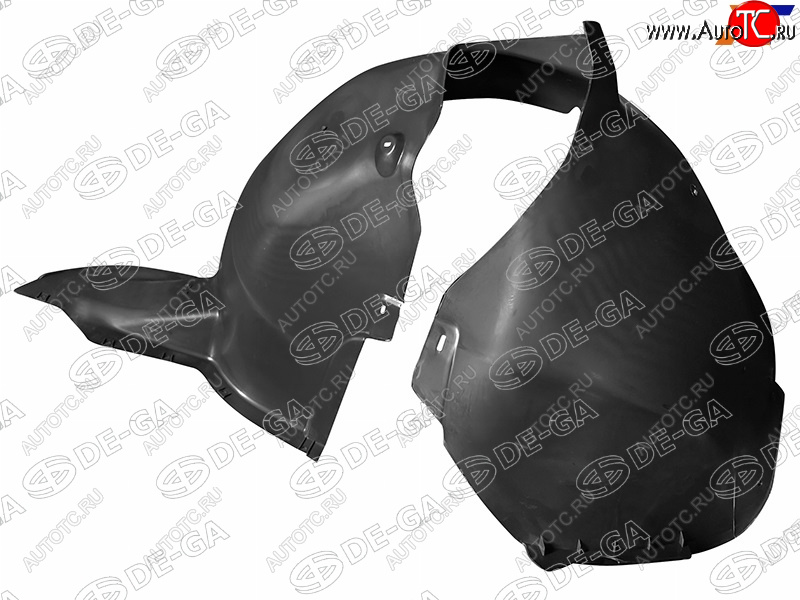 1 549 р. Подкрылок Volkswagen Caddy 03-10  Touran 03-06 (Спереди Справа) DE-GA WOS15CD003  с доставкой в г. Воронеж