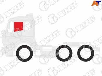 2 099 р. Стекло боковое опускное (Спереди Слева Цвет зеленый) Hino Ranger 86-98 XYG Y630 FD/LH2  с доставкой в г. Воронеж. Увеличить фотографию 1
