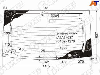 8 799 р. Стекло заднее (Цвет зеленый Обогрев) Toyota Prius (ZVW30) 09-16  Prius PHV 12-16 XYG ZVW30-09 RW/H/X  с доставкой в г. Воронеж. Увеличить фотографию 1