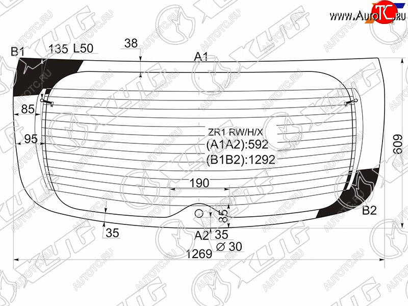 9 599 р. Стекло заднее (Цвет зеленый Обогрев 5D HBK) Subaru Impreza 07-12  Impreza WRX 07-14  Impreza WRX XYG ZR1 RW/H/X  с доставкой в г. Воронеж