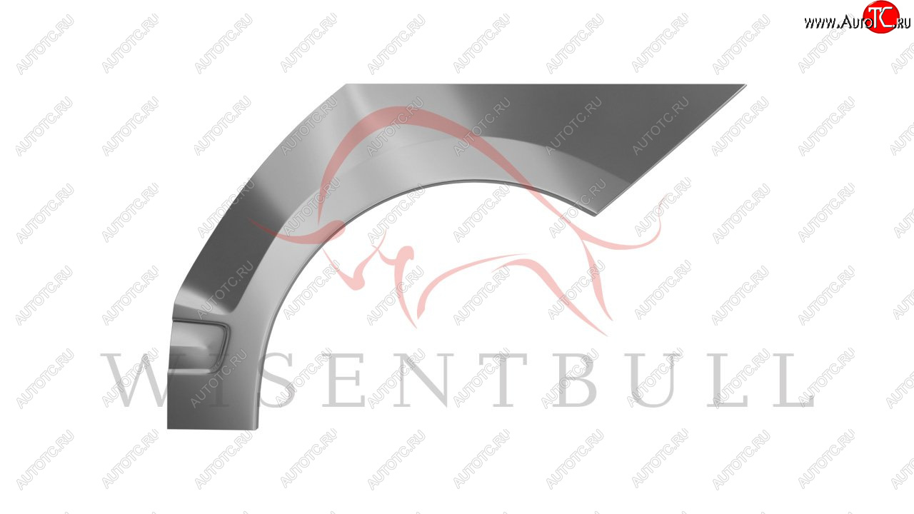 2 189 р. Задняя левая ремонтная арка (внешняя) Wisentbull  CITROEN C4 (2004-2011)  дорестайлинг, хэтчбэк 3 дв.,  рестайлинг, хэтчбэк 3 дв.  с доставкой в г. Воронеж